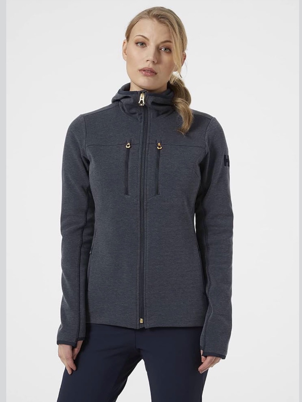 Helly Hansen Women's Hooded Utility Jacket - Charcoal